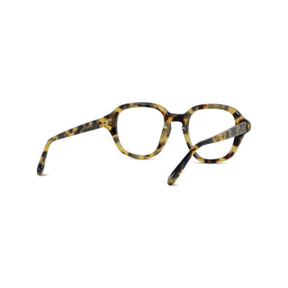 LOEWE Slim LW50099I men Havana Squared Eyeglasses