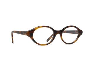 LOEWE Slim LW50110I women Havana Oval Eyeglasses