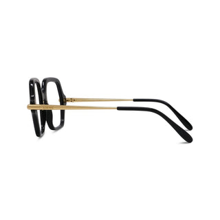 LOEWE LW50117I women Black Geometric Eyeglasses