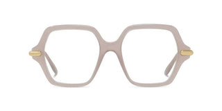 LOEWE LW50117I women Grey Geometric Eyeglasses