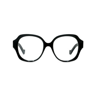 LOEWE LW50118I women Black Round Eyeglasses