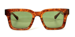 Matsuda M1033 men Havana Squared Sunglasses