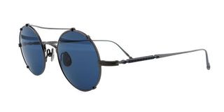 Matsuda M3143 Sun Unisex Silver Round Sunglasses