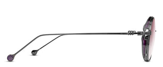 Matsuda M3152 Unisex Ruthenium Oval Sunglasses