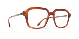 Mykita MABEL unisex Havana Geometric Eyeglasses