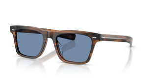 Oliver Peoples Maestro Ov 5590su Unisex Havana Squared Sunglasses