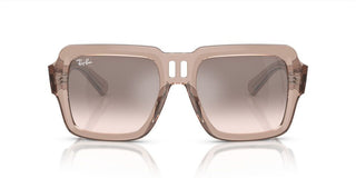 Ray-Ban MAGELLAN RB 4408 unisex Brown Squared Sunglasses