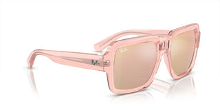 Ray-Ban MAGELLAN RB 4408 unisex Pink Squared Sunglasses