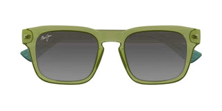 Maui Jim Maluhia Mj0643s Unisex Green Squared Sunglasses