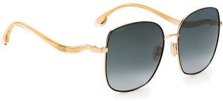 Jimmy Choo MAMIE/S women Gold Butterfly Sunglasses