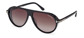 Tom Ford MARCUS FT 1023 men Black Pilot Sunglasses