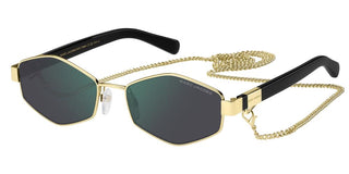 Marc Jacobs MARC 496/S women Gold Geometric Sunglasses