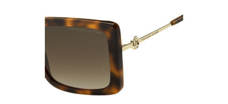 Marc Jacobs MARC 579/S women Havana Squared Sunglasses