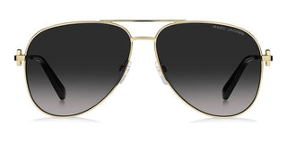 Marc Jacobs MARC 653/S women Gold Pilot Sunglasses