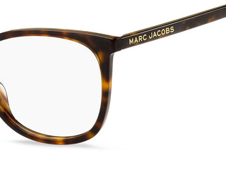 Marc Jacobs Marc 662 Women Havana Squared Eyeglasses