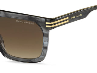 Marc Jacobs MARC 680/S men Grey Squared Sunglasses