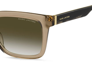 Marc Jacobs MARC 683/S men Brown Squared Sunglasses