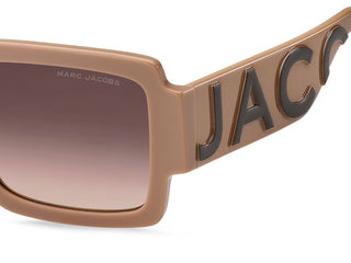 Marc Jacobs MARC 693/S women Brown Squared Sunglasses