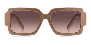 Marc Jacobs MARC 693/S women Brown Squared Sunglasses