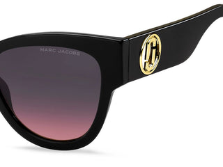 Marc Jacobs MARC 697/S women Black Cat Eye Sunglasses