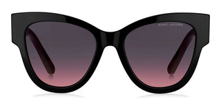 Marc Jacobs MARC 697/S women Black Cat Eye Sunglasses