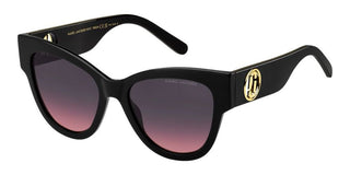Marc Jacobs MARC 697/S women Black Cat Eye Sunglasses