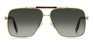 Marc Jacobs MARC 716/S men Havana Geometric Sunglasses