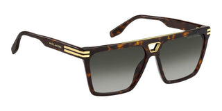 Marc Jacobs MARC 717/S men Havana Geometric Sunglasses