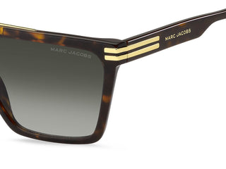 Marc Jacobs MARC 717/S men Havana Geometric Sunglasses
