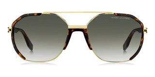 Marc Jacobs MARC 749/S men Havana Geometric Sunglasses