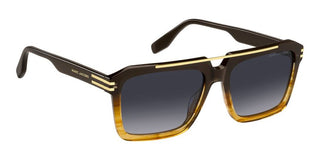 Marc Jacobs MARC 752/S men Brown Rectangle Sunglasses