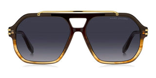 Marc Jacobs MARC 753/S men Brown Squared Sunglasses