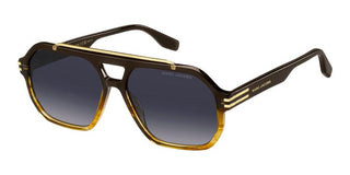 Marc Jacobs MARC 753/S men Brown Squared Sunglasses