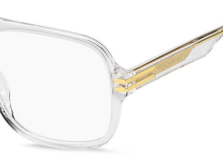 Marc Jacobs Marc 755 Men Transparent Rectangle Eyeglasses