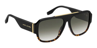 Marc Jacobs Marc 756/s Men Black Rectangle Sunglasses