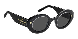 Marc Jacobs MARC 799/S women Black Oval Sunglasses