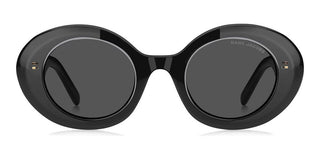 Marc Jacobs MARC 799/S women Black Oval Sunglasses