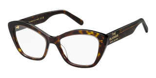 Marc Jacobs Marc 802 Women Havana Cat Eye Eyeglasses