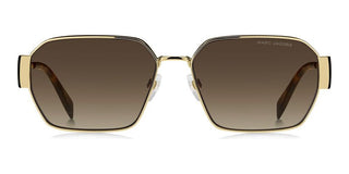 Marc Jacobs MARC 805/S women Gold Rectangle Sunglasses
