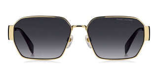 Marc Jacobs MARC 805/S women Gold Rectangle Sunglasses