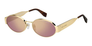 Marc Jacobs Marc 806/s Women Gold Oval Sunglasses