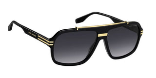 Marc Jacobs Marc 840/s Men Black Pilot Sunglasses