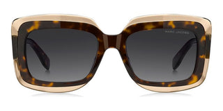 Marc Jacobs MARC 850/S women Havana Rectangle Sunglasses