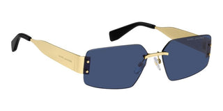 Marc Jacobs MARC 875/S unisex Gold Rectangle Sunglasses