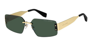 Marc Jacobs MARC 875/S unisex Gold Rectangle Sunglasses