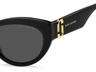 Marc Jacobs Marc 883/s Women Black Cat Eye Sunglasses