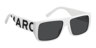 Marc Jacobs MARC LOGO 096/S unisex White Rectangle Sunglasses