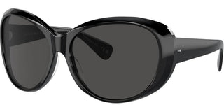 Oliver Peoples MARIDAN OV 5551SU women Black Oval Sunglasses