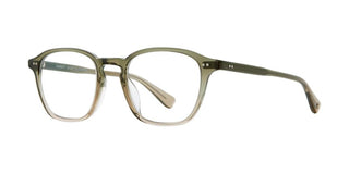 GARRETT LEIGHT MARKUS unisex Green Squared Eyeglasses