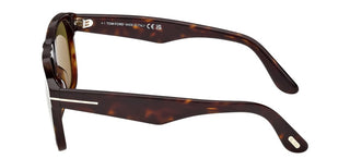 Tom Ford MARLON-02 FT1284 unisex Havana Squared Sunglasses